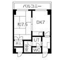 ドミ17公園通り3階3.9万円