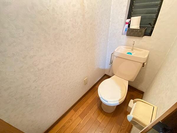 清潔感のあるトイレできれいさっぱり♪