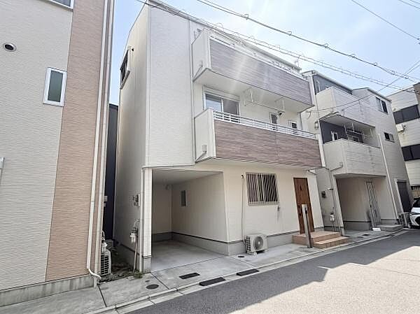 閑静な住宅街です。