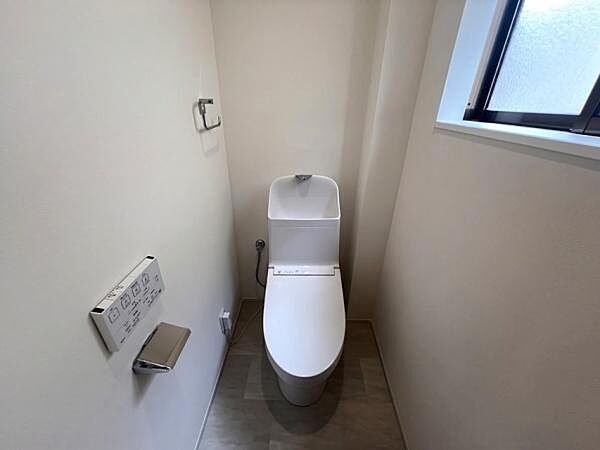 清潔感のあるトイレできれいさっぱり♪