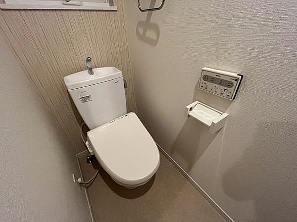 清潔感のあるトイレできれいさっぱり♪