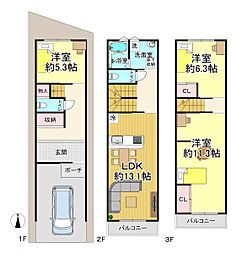 大阪市住之江区南加賀屋4丁目 中古戸建