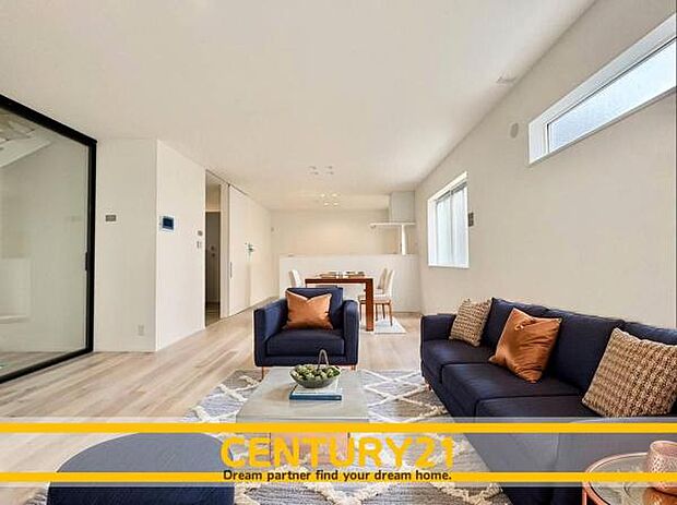 ※家具・CG加工はイメージです。販売価格等には含まれません。■■憩いのリビング■■リビングとダイニングの空間機能を活かし、巧みに使い分ける発想が、ライフスタイルに新しいゆとりをもたらします。