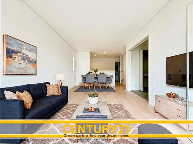 ※家具・CG加工はイメージです。販売価格等には含まれません。■■憩いのリビング■■リビングとダイニングの空間機能を活かし、巧みに使い分ける発想が、ライフスタイルに新しいゆとりをもたらします。