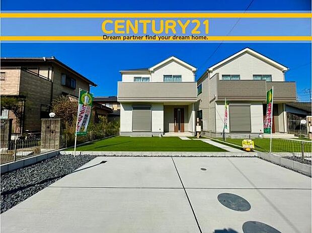 ■■駐車場■■ファミリーカーの需要が多い中、駐車場も確保いたしました。マンションとは違う敷地内駐車。ご主人様のお車のお手入れにも気合が入りますね。