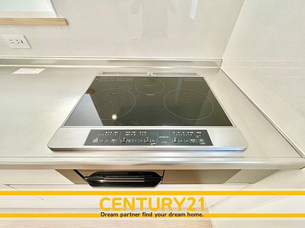 ■■IHクッキングヒーター■■ママの家事におお助かりなIHコンロ!お掃除が楽々!