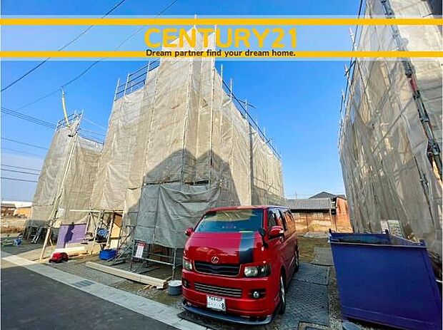 ■■駐車場■■ファミリーカーの需要が多い中、駐車場も確保いたしました。マンションとは違う敷地内駐車。ご主人様のお車のお手入れにも気合が入りますね。