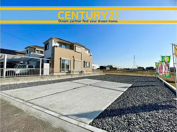 ■■駐車場■■ファミリーカーの需要が多い中、駐車場も確保いたしました。マンションとは違う敷地内駐車。ご主人様のお車のお手入れにも気合が入りますね。