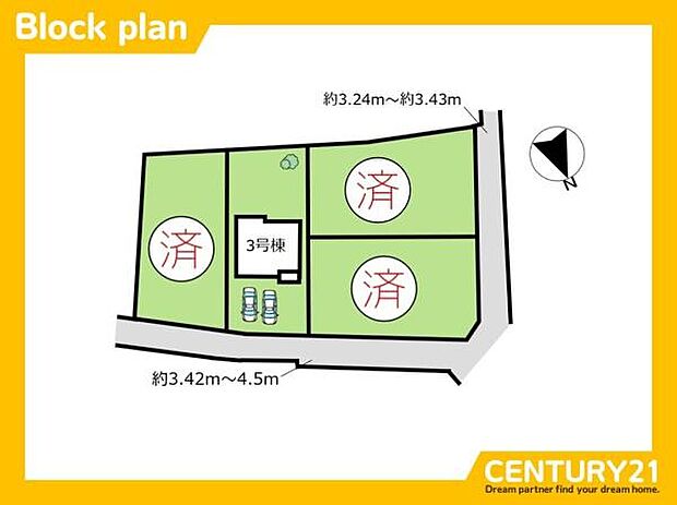 ■■3号棟 区画図■■