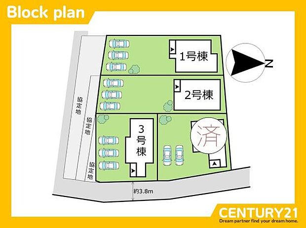 ■■3号棟　区画図■■