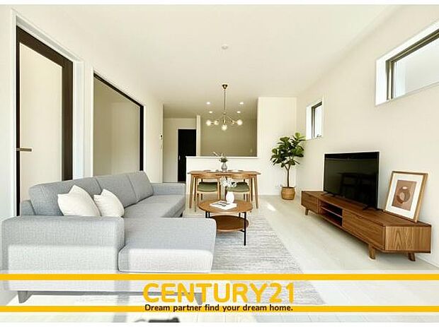 ※家具はCGを合成したものです。■■憩いのリビング■■リビングとダイニングの空間機能を活かし、巧みに使い分ける発想が、ライフスタイルに新しいゆとりをもたらします。