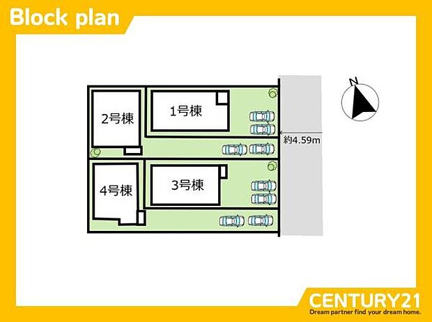 ■■4号棟　区画図■■