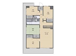 間取図画像 4LDK