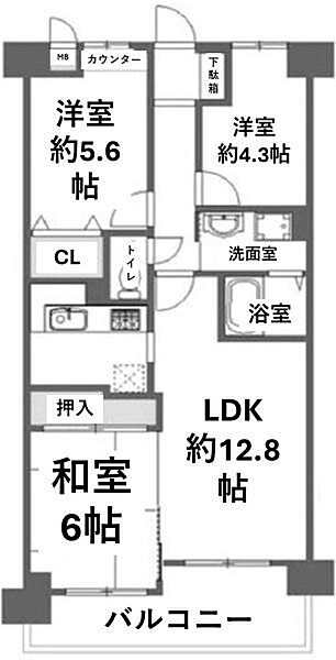 間取り：329000126786