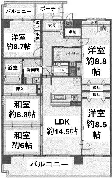 間取り：329000142612