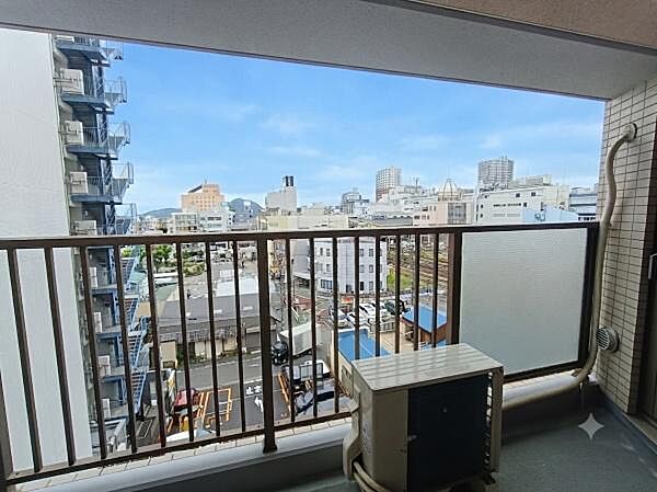 日当たりの良いバルコニー！