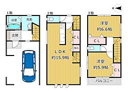 大阪府八尾市跡部北の町1丁目