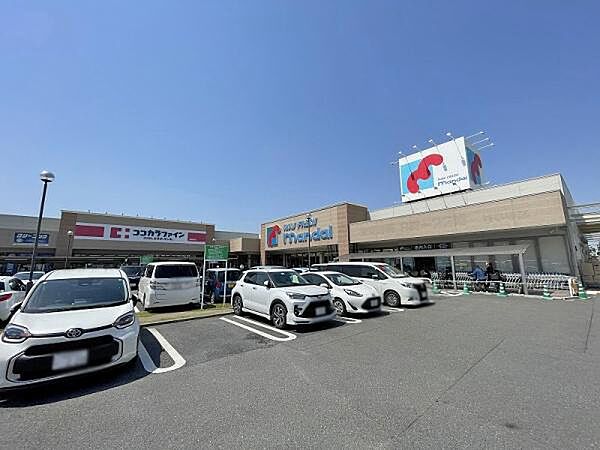 万代道明寺店まで1032m