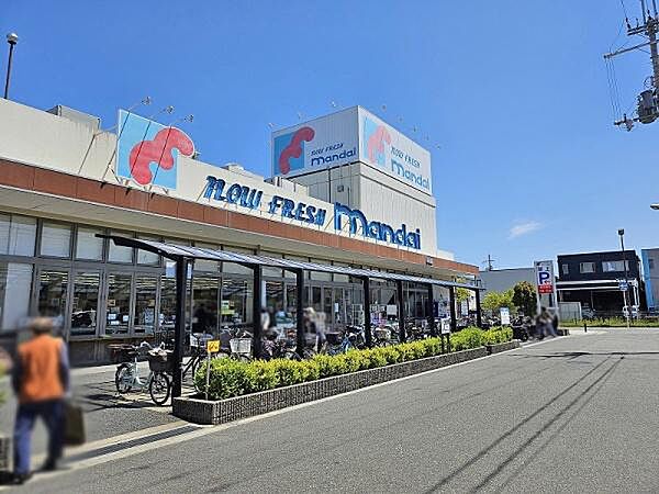 万代長吉店まで660m