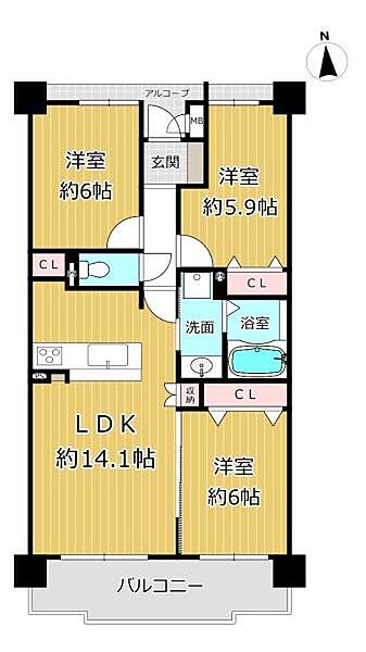 間取り：327002993804