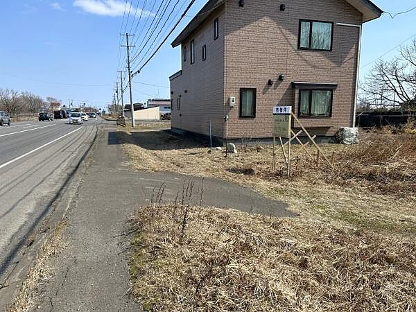 北西側、国道36号線接道距離3.4ｍ