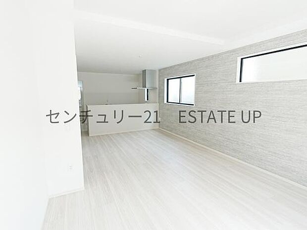 【リビング】お好きなインテリアなどを飾って、ご家族で安らげる癒しの空間をお作りいただけます。