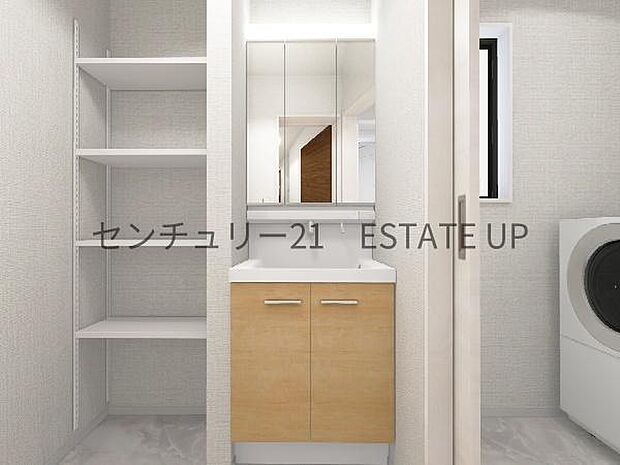 洗面所　完成予想図です。