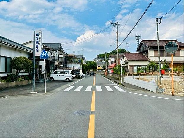 【前面道路】