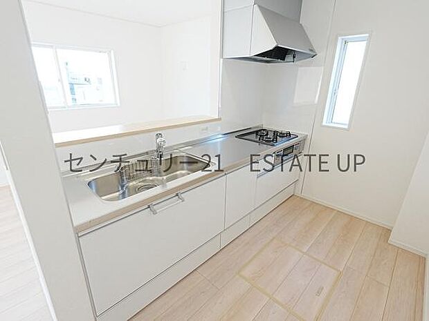 【キッチン】解放感に優れているキッチン