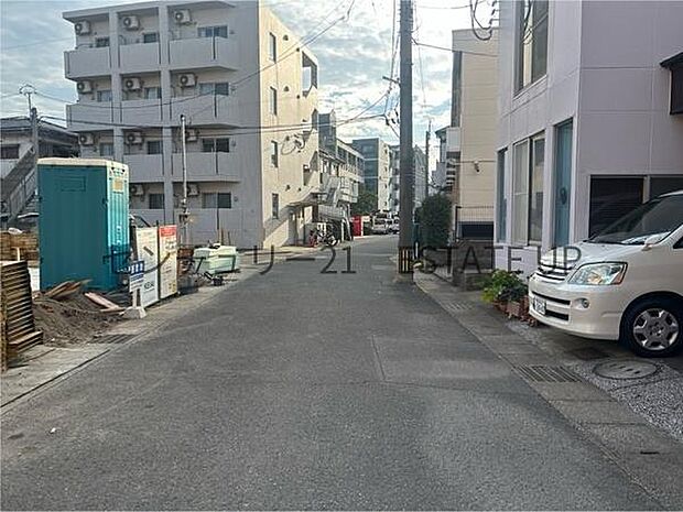 【前面道路】