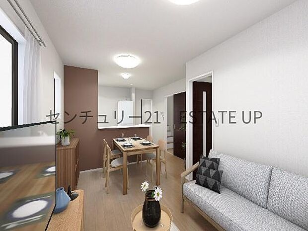 リビング　完成予想図です。