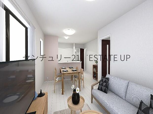 リビング 完成予想図です。