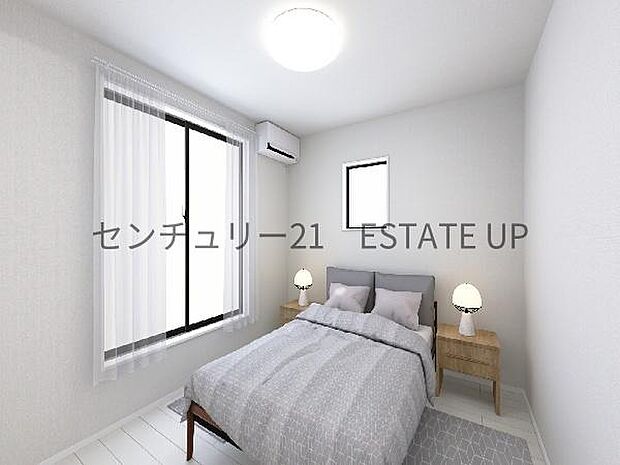 主寝室 完成予想図です。