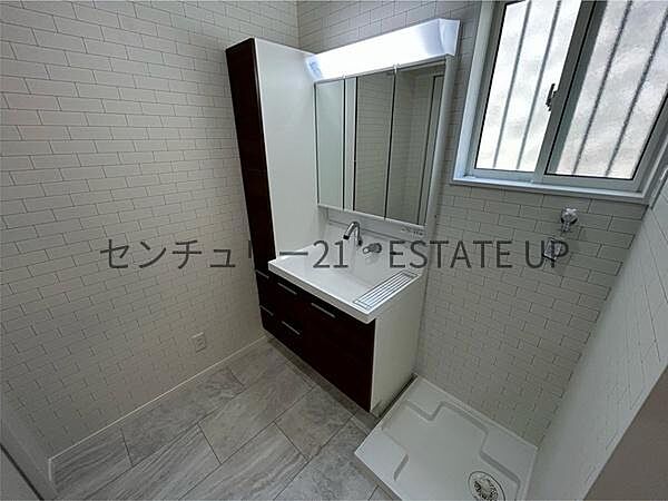 【洗面台・洗面所】清潔感のある洗面化粧台