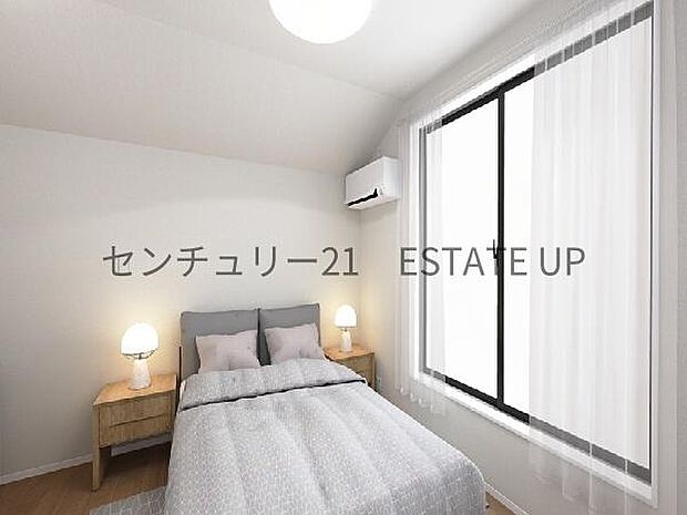 主寝室 完成予想図です。