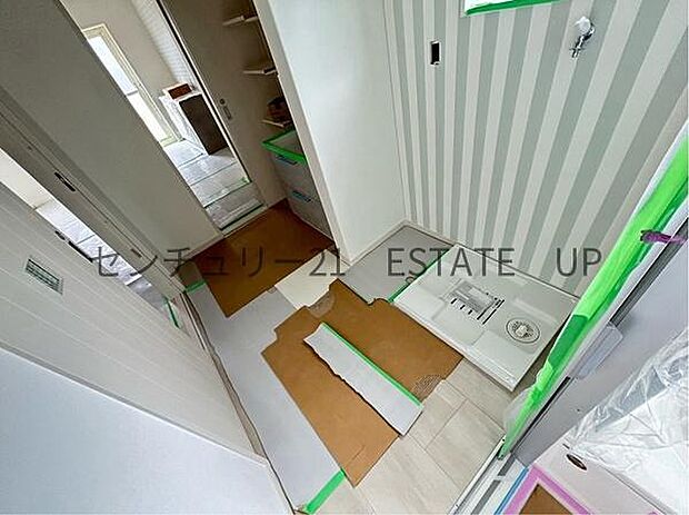 【洗面台・洗面所】清潔感のある洗面化粧台