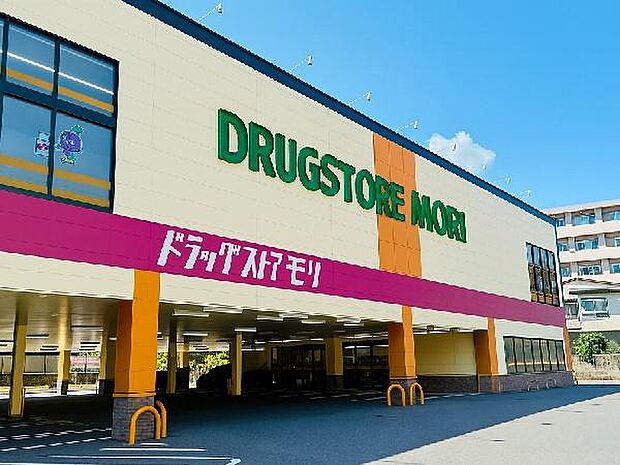 ドラッグストアモリ剣之宇都店まで1275m、手頃な価格で品揃え豊富な『ドラッグストアモリ』が周辺にあり、忙しい毎日をしっかりサポート。