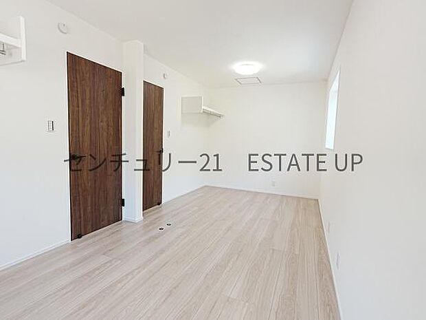 【洋室】家族構成やライフスタイルに合わせて、多目的にお使いいただけます。