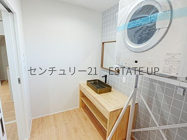 【洗面台・洗面所】オシャレな洗面所が特徴