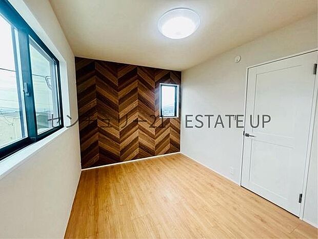 【洋室】家族構成やライフスタイルに合わせて、多目的にお使いいただけます。