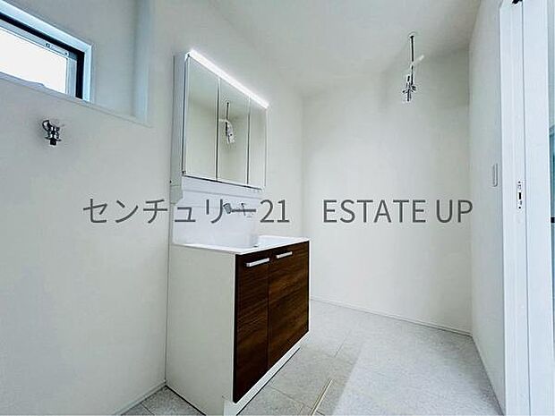 【洗面台・洗面所】清潔感のある洗面化粧台