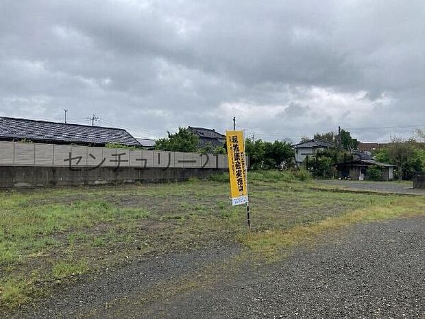 【完成前外観】