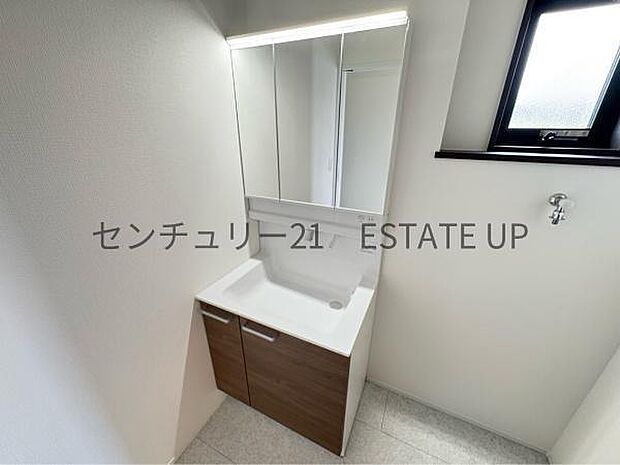 【洗面台・洗面所】清潔感のある洗面化粧台