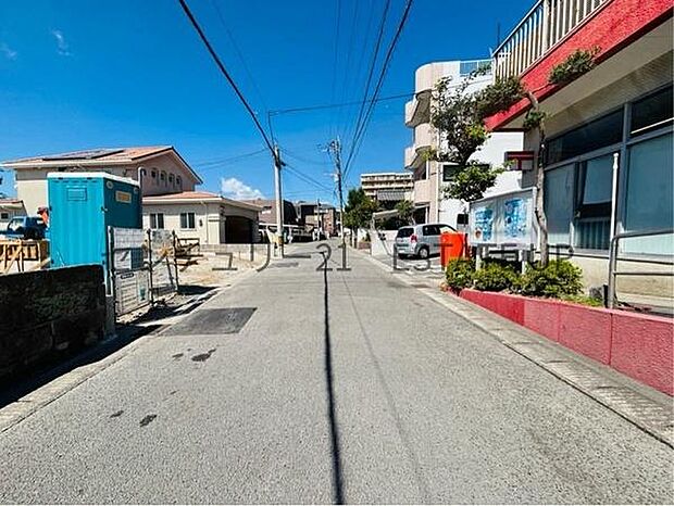 【前面道路】