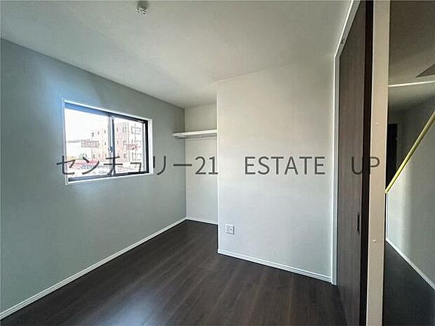 【洋室】家族構成やライフスタイルに合わせて、多目的にお使いいただけます。