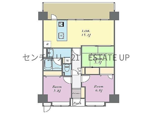 間取り：346000049110