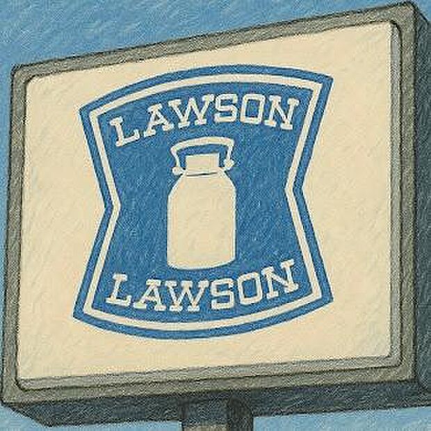 ローソン鹿児島吉野菖蒲谷店まで911m、ちょっとした買い物にも便利♪最寄りに『ローソン』があります。