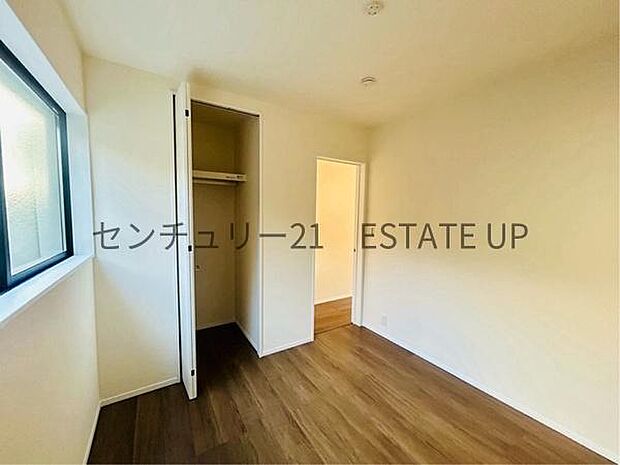 【洋室】家族構成やライフスタイルに合わせて、多目的にお使いいただけます。