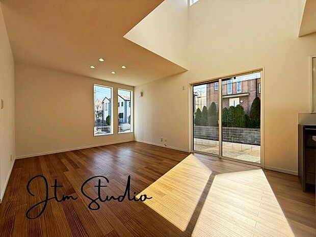 リビングが広い家はきっと、家族が集まり団欒が生まれる家となります◎家族の笑顔が想像できる家をぜひ一度ご覧下さい♪