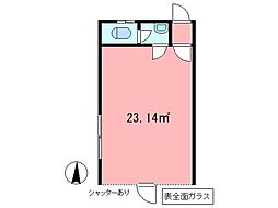 第1山崎コーポの間取図画像
